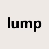 lump是什么意思