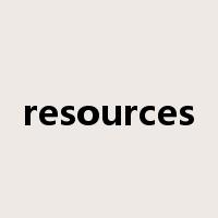 resources是什么意思