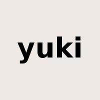 yuki是什么意思