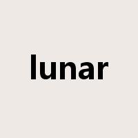 lunar是什么意思