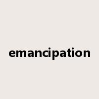 emancipation是什么意思