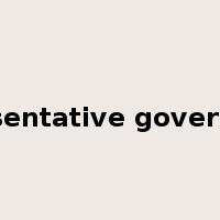 representative government是什么意思