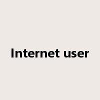 Internet user是什么意思