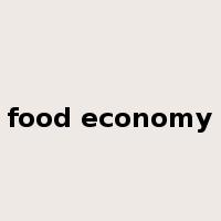 food economy是什么意思