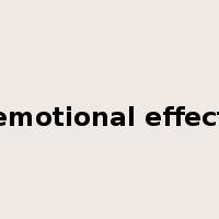 emotional effect是什么意思