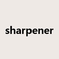 sharpener是什么意思