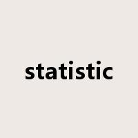 statistic