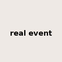 real event是什么意思