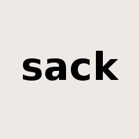 sack是什么意思
