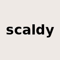 scaldy是什么意思