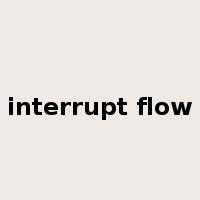 interrupt flow是什么意思