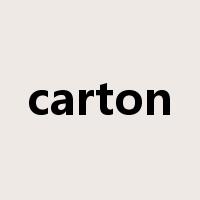 carton是什么意思