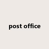 post office