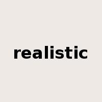 realistic是什么意思