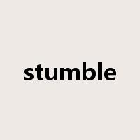 stumble是什么意思