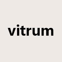 vitrum是什么意思