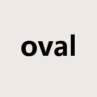 oval是什么意思