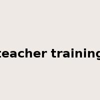 teacher training是什么意思