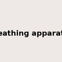 breathing apparatus是什么意思