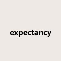 expectancy是什么意思