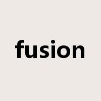 fusion是什么意思