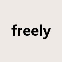 freely是什么意思