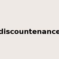 discountenance是什么意思