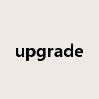 upgrade是什么意思