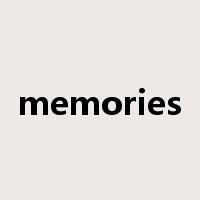 memories是什么意思