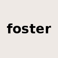 foster是什么意思