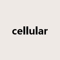 cellular是什么意思