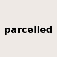 parcelled是什么意思