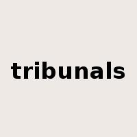 tribunals是什么意思