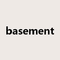 basement是什么意思