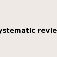 systematic review是什么意思