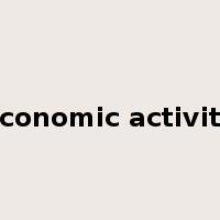 economic activity是什么意思