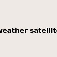 weather satellite是什么意思