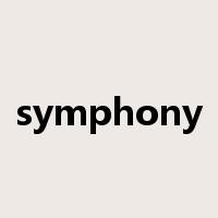 symphony是什么意思