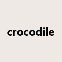 crocodile是什么意思