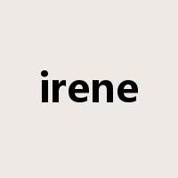 irene是什么意思