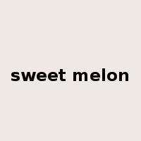 sweet melon是什么意思