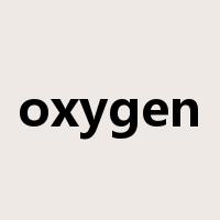 oxygen是什么意思