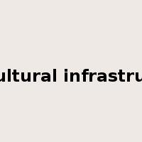 agricultural infrastructure是什么意思