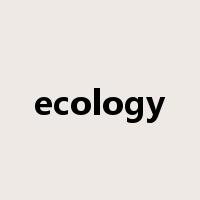 ecology是什么意思