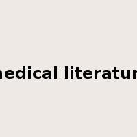 medical literature是什么意思