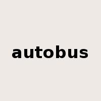 autobus是什么意思