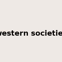 western societies是什么意思