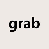 grab是什么意思