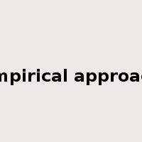 empirical approach是什么意思