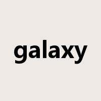 galaxy是什么意思